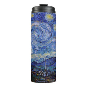 Termo Noche estrellada: Saint Remy de Vincent Van Gogh