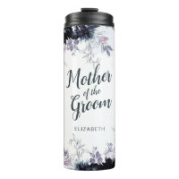 Nocturna acuarela floral madre del novio