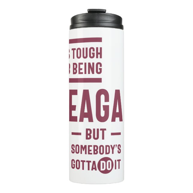 Termo Nombramiento personalizado de Teagan Regalo de cum (Anverso)