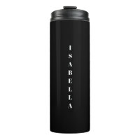 nombre de serif vertical personalizado blanco mini