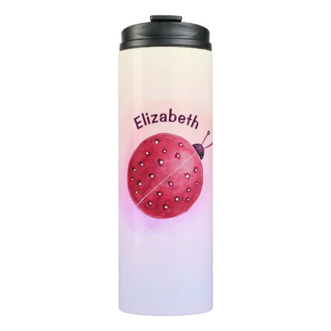 Termo Nombre del Chica rosado Cuadybug е (Anverso)