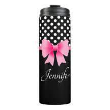 Nombre del doblaje rosado del patrón de puntos de