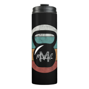 Termo Nombre del monograma del personalizado del timbre