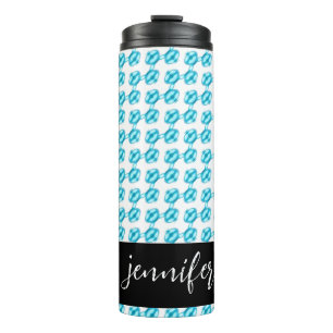 Termo Nombre del personalizable Patrón de perlas azules