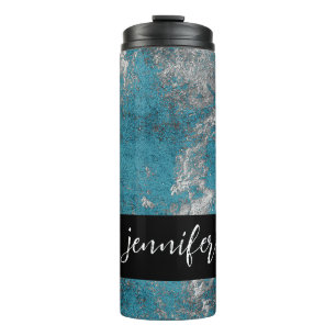 Termo Nombre del personalizable Textura de grueso abstra