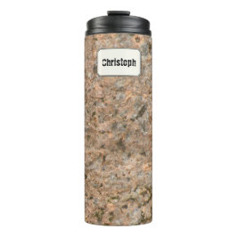 Termo Nombre del personalizado de la textura de la roca