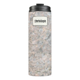 Termo Nombre del personalizado de la textura de la roca