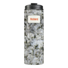 Termo Nombre del personalizado de la textura de la roca