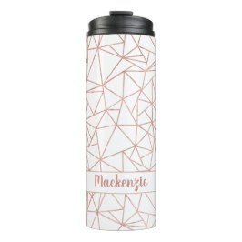 Termo Nombre geométrico o monograma del Relieve metaliza