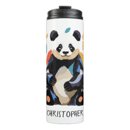Termo Nombre inspirado en el matismo del oso de Panda de