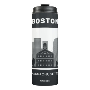 Termo Nombre personalizado Boston Massachusetts