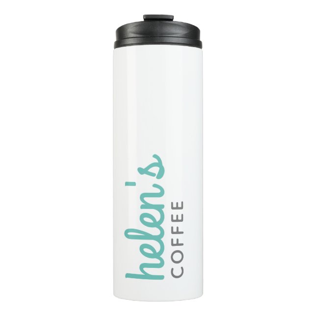 Termo Nombre personalizado Café personal Tumbler Regalo  (Anverso)