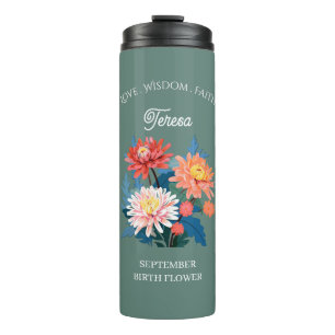 Termo Nombre personalizado de la flor de nacimiento de s