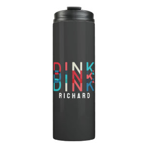 Termo Nombre personalizado Dink Personalizado Juego de P