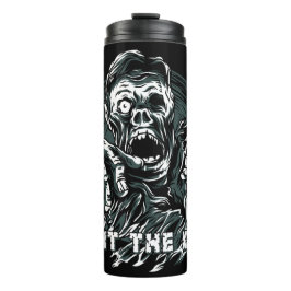 Termo Nombre personalizado "Fight The Dead" Zombie Tumbl
