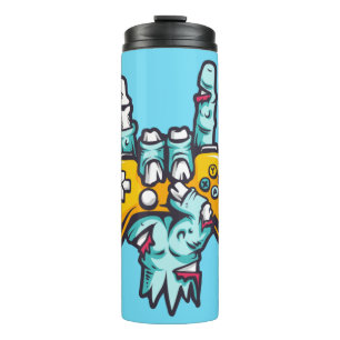 Termo Nombre personalizado Gamer Zombie