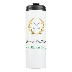 Termo Nombre personalizado Mejor Tumbler térmico Golfer