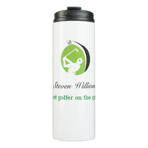 Termo Nombre personalizado Mejor Tumbler térmico Golfer