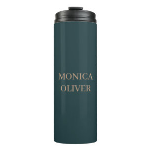 Termo Nombre personalizado moderno profesional minimalis