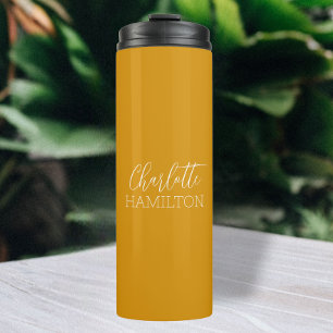 Termo Nombre personalizado moderno simple