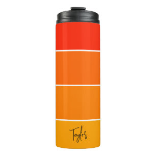 Termo Nombre Personalizado Moderno Simple y Moderno