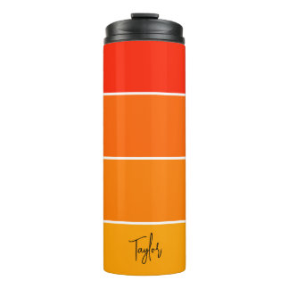 Termo Nombre Personalizado Moderno Simple y Moderno