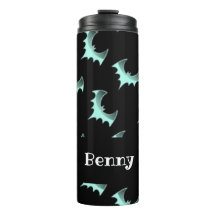 Nombre personalizado murciélagos azules