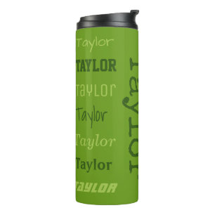 Termo Nombre personalizado - Repetir - Tumbler