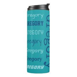 Termo Nombre personalizado - Repetir - Tumbler