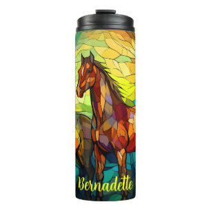 Termo Nombre personalizado: tema del caballo de vidrio m