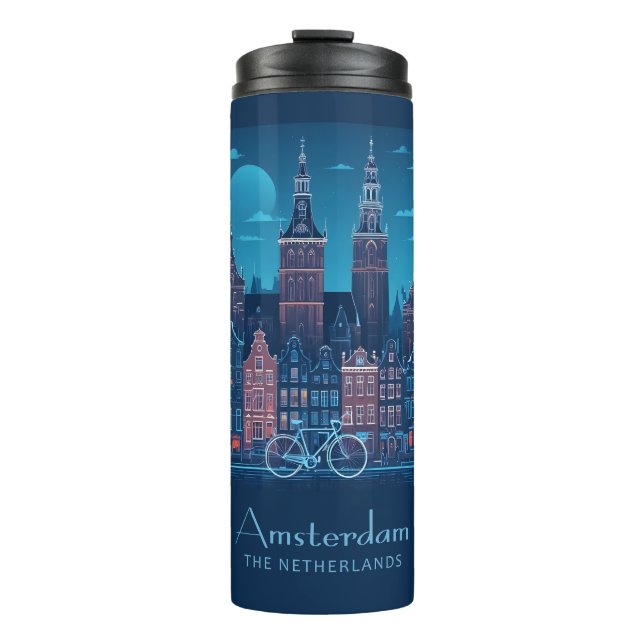 Termo Nombre personalizado / Texto Ámsterdam (Anverso)