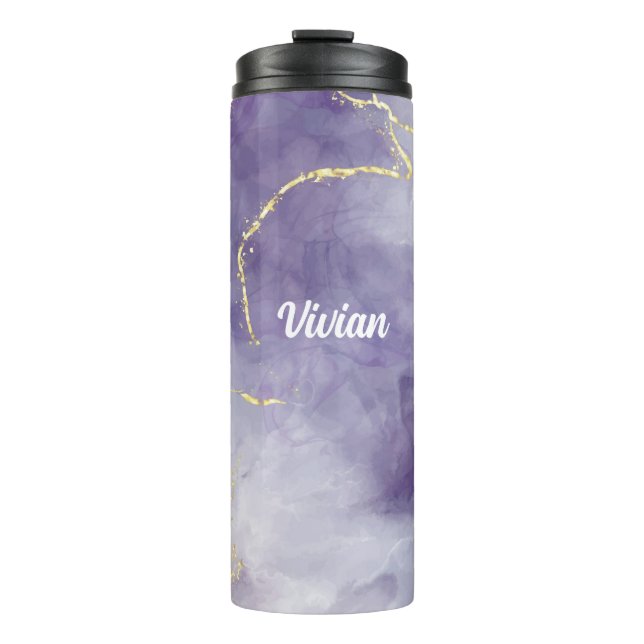 Termo Nombre personalizado Tumbler térmico (Anverso)