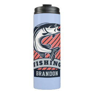 Termo Nombre personalizado y color Fisher tumbler