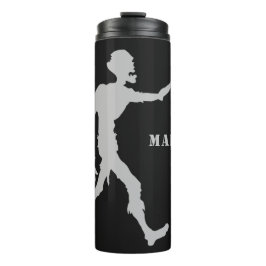 Termo Nombre personalizado y color Zombie Tumbler