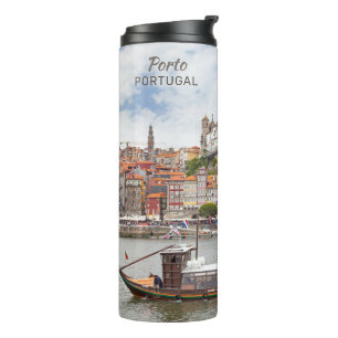 Termo Nombre personalizado y texto Porto Portugal