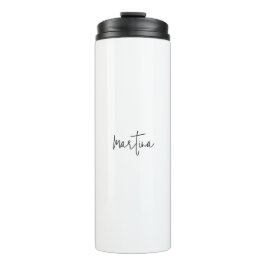 Termo Nombre propio Exclusivo Elegante Simple Caligrafía