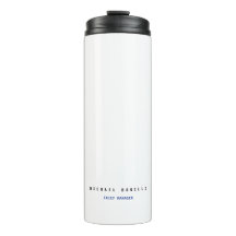 Nombre propio moderno Profesional Llanura Minimali