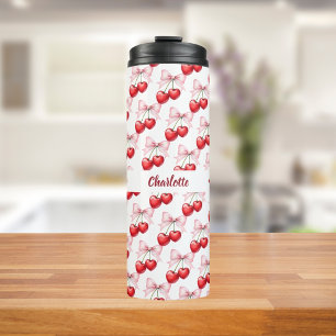 Termo Nombre rosa del arco del cerezo