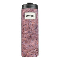 Nombre rosado del personalizado de la textura de