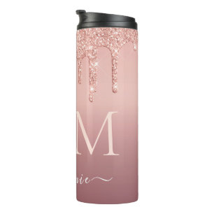 Termo Nombre y letra personalizados del Tumbler térmico
