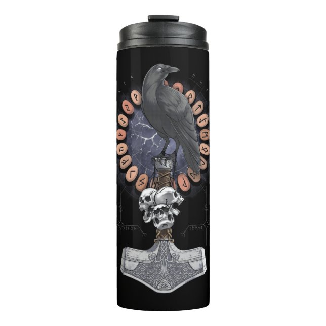 Termo Norse Viking Raven Hammer (Anverso)