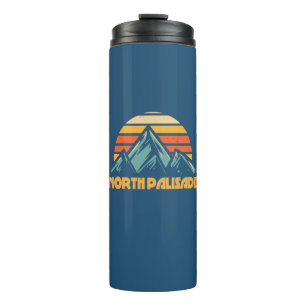 Termo North Palisade California Retro Turquesa