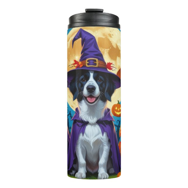 Termo Nova Scotia Duck Toller Pumpkin Halloween Funny (Anverso)