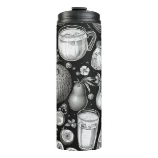 Termo Novedad de impresión de bebidas saludables: Mug