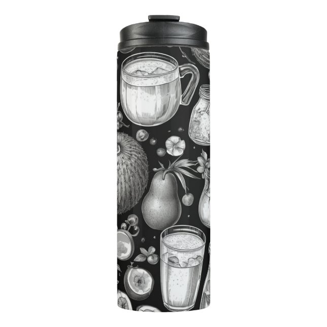 Termo Novedad de impresión de bebidas saludables: Mug (Anverso)