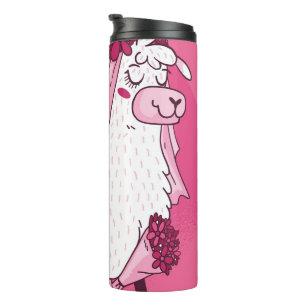 Termo Novia Llama