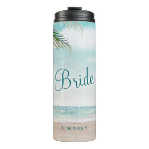 Termo Novia Personalizada de Playa Pintada Brisa de Isla