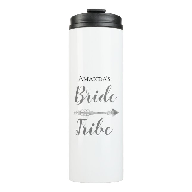 Termo Novia Tribú Chic Boho Personalizada     (Anverso)