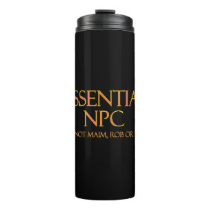 Termo NPC esencial No maim Rob ni matar RPG divertidos