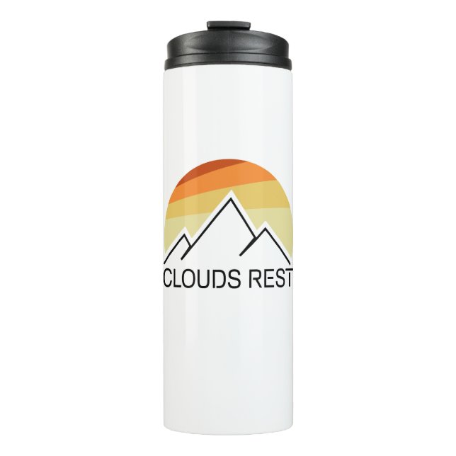 Termo Nubes Rest Mountain Yosemite Retro (Anverso)
